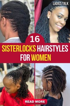 Celebrate your natural beauty with these gorgeous summer sisterlocks hairstyles. Perfect for women who want a low-maintenance yet stylish look, sisterlocks offer a versatile and unique way to wear your hair. Whether you prefer long, flowing locks or a chic, short style, these sisterlocks hairstyles will keep you looking fabulous and confident throughout the summer. Embrace your natural texture and showcase your individual style with these beautiful summer looks. #Sisterlocks #NaturalHair #SummerHairstyles #HairstylesForWomen #UniqueStyles #ConfidentBeauty Sisterlocs Hairstyles Black Women, Curly Micro Locs Hairstyles, Styles For Sisterlocks Loc Hairstyles, Sisterlocks Braid Styles, Styling Sister Locks For Wedding, Locs Hair Styles Women, Sister Locs Styles Hairstyles, Easy Sisterlock Hairstyles, Microlocs With Undercut