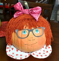 Book Character Ideas, Pumpkins Decorating, Carve Pumpkins, Junie B Jones