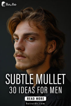 A touch of edge with a refined twist—the subtle mullet is your new go-to style. Men’s Semi Mullet Haircut, Professional Mullet Men, Professional Mullet, Man Mullet