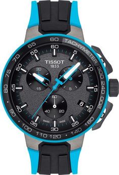 Tissot Watch T-Race Cycling Mens Sports Chronograph Watches, Sports Chronograph Watch With Round Dial, Sports Watches With Chronograph, Black Chronometer Watch For Outdoor Activities, Black Chronometer Watch For Outdoor, Sports Chronograph Watch With Tachymeter, Sporty Black Chronograph Watch With Subdials, Automatic Chronograph Sports Watch With Round Dial, Black Sports Watches With Tachymeter