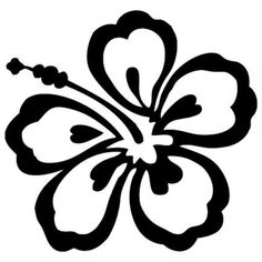 a black and white drawing of a flower with leaves on it's petals, in the shape of a butterfly