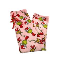 New With Tag Grinch Pink Pajama Pants Size: Large Smoke Free/Pet Free Shop **Check Out Our Other Listings To Bundle & Save** Grinch Pants, Grinch Pants Pjs, Grinch Pajama Pants, Pink Hello Kitty Pajama Pants, Pink Christmas Pajama Pants, Cute Pink Bedtime Pants, Bur Basket, Cute Disney Pajama Pants, Pink Grinch