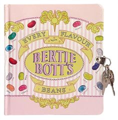 PRICES MAY VARY. Put all your sweet (and not so sweet!) thoughts into this Harry Potter Bertie Botts Every Flavor Beans Lock & Key Diary for Kids! Straight out of Honeydukes Sweet Shop! The 216 page journal notebook features a hard cover with the iconic Bertie Botts Every Flavour Jelly Beans design from the Harry Potter movies! Includes a lock and 2 keys to keep your secrets safe - no 'Alohamora' necessary! Makes a magical gift for boys and girls who love the Harry Potter books and movies! Perfe Harry Potter Bertie Botts, Bertie Botts Beans, Harry Potter Memorabilia, Edging Crochet, Harry Potter Lego Sets, Every Flavor Beans, Harry Potter Set, Harry Potter Merchandise, Harry Potter Magic