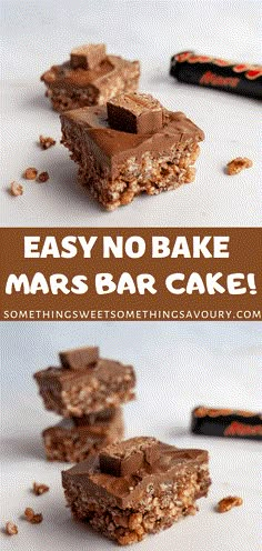 easy no bake mars bar cake recipe