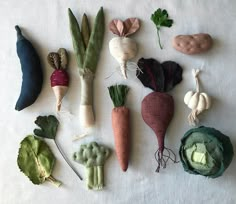 there are many different vegetables on the table