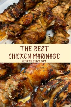 the best chicken marinade recipe is made with fresh ingredients and ready to be eaten