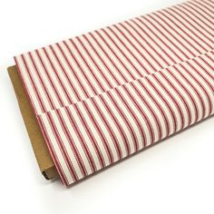 a red and white striped wrapping paper