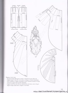 an open book with instructions on how to make a dress and jacket for the woman