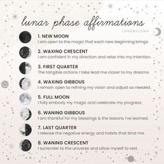 Moon Phase Chart, Moon Information, Women Affirmations, Lunar Witch, Quotes Money, Lunar Phases, Positivity Quotes, Moon Journal, Witch Spirituality