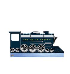 The Polar Express Train Stand-in - Prime PartyCardboard Cutouts Cardboard People, Polar Express Theme, Life Size Cardboard Cutout, Polar Express Party, Cardboard Standup, Train Christmas, Polar Express Train, Play Props, The Polar Express