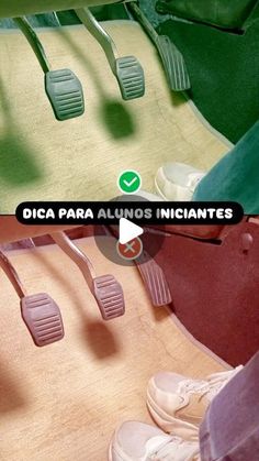 two pictures with different types of utensils on them and the words dica para allamos inciantes