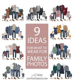 the 9 ideas for what to wear for family photos