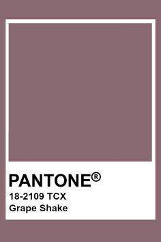 the pantone color is shown in purple and has a white square on top of it