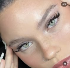 Kendall Jenner Lashes Extensions, Spiky Classic Lash Extensions, Celebrity Lash Extensions, Lash Extensions Styles For Downturned Eyes, Hybrid Lash Extensions Small Eyes, Flat Eyelash Extensions, Lash Extensions Blonde Hair, Eyelash Extensions For Round Face, Spiky Wispy Lash Extensions