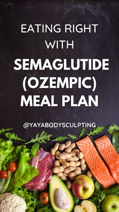 Diet Plan For Mounjaro, What To Eat While Taking Semaglutide, Meal Plan For Semaglutide, Realistic Diet Meal Plan, Best Diet For Semaglutide, Ozempic Meal Plan Recipes, Semaglitude Diet, Foods To Eat While On Semaglutide, Semiglutide Meal Plans