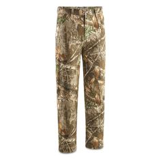 PRICES MAY VARY. 100% Cotton TAPERED STYLE: Guide Gear camo tapered jeans for men provide a secure and reliable wear with tapered legs for an extra boost of confidence. THINSULATE INSULATION: Experience irresistible warmth on our fleece lined turkey pants. Soft and sensationally cozy, these pants are perfect for any cold weather activity for weather protection. RELAXED FIT: Guide Gear insulated pants for hunting provide a sleek and relaxing fit without feeling too loose or too tight on the waist Turkey Pants, Insulated Jeans, Camouflage Jeans, Cold Weather Activities, Hunting Pants, Hunting Camo, Camo Jeans, Khaki Jeans, Camouflage Pants