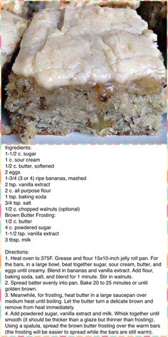 an image of a recipe for apple cake