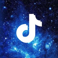 an image of the letter j in front of a background of stars and space with bright blue hues