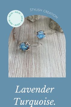 Lavender Turquoise, also known as Golden Hills or Kazakhstan Turquoise, was discovered in 2013 in the Golden Hills mine in Kazakhstan. This turquoise can only be mined in the winter months during the freezing cold and snow because of flooding in the area during the summer. Set in Sterling silver these are one of a kind earrings. Check out the link to see more about thee earrings. Golden Hill, Freezing Cold, Silver Gift Box, Summer Set, Light Blue Color, Blue Gemstones, Perfectly Imperfect, Winter Months, In The Winter