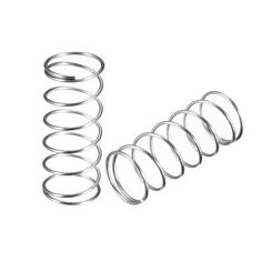 a set of springs on a white background