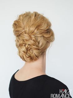 Quick Updo, Formal Updo, Humidity Hair, Short Hair Bride, Bridesmaid Updo, Curly Wedding Hair