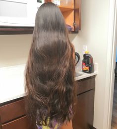 Smooth Long Hair, Long Hair Wavy, Styles For Long Hair, Silky Smooth Hair, Really Long Hair