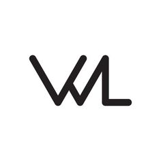 the word wl is written in black on a white background