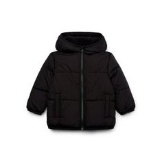 The Swiss Tech Baby Toddler Boys Heavyweight Puffer Jacket would be a perfect addition to your little one's winter wardrobe. This jacket features a hood with a cozy sherpa lining, and the body has microfleece lining for added warmth and comfort. Moreover, it has recycled polyester fill and sheeting, along with elastic binding at the cuffs and hem, which help to retain warmth. Additionally, this jacket is water repellent to fend off the elements. It comes with two welt pockets for your child to k Kids Clothes Boys, Boys Coat, Boys Jacket, Winter Wardrobe, Welt Pockets, Baby Stuff, Puffer Jacket, Toddler Boys