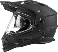 an image of a motorcycle helmet on a white background with the words oneal written in black