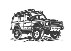 a black and white drawing of a jeep