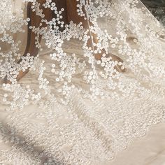 This Fabric item by POPOLace has 224 favorites from Etsy shoppers. Ships from China. Listed on Jun 24, 2024 Fabric Wedding Dress, Wedding Dress Champagne, Diy Wedding Dress, Wedding Embroidery, Embroidered Lace Dress, Lace Fabrics, Bridal Gloves, Alencon Lace, Fabric Accessories