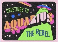 an advertisement for aquarius the reel