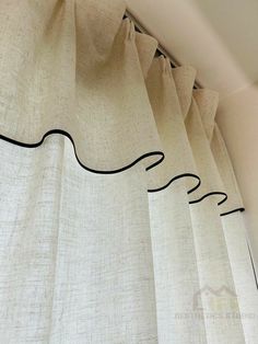 Curtains Sheer, Handmade Curtains, Sheer Linen Curtains, Linen Curtain Panels, Tulle Curtains, Linen Curtain, Linen Curtains, Dream House Decor, Curtain Panels