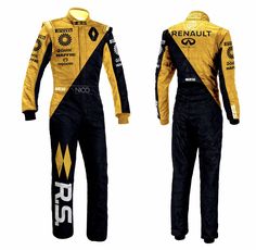 Renault Racer Uniform, Racer Jumpsuit, Mechanic Coveralls, Go Kart Racing, Jacket Outfit Women, Kart Racing, Racing Suit, Go Kart