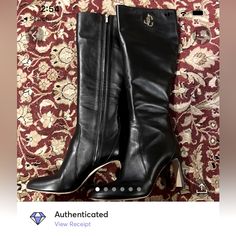 Worn Once. Size 41 Eu. Authenticated. No Box. Jimmy Choo Shoes, Tall Boots, Shoes Heels Boots, Jimmy Choo, Shoes Women Heels, Limited Time, Shoes Heels, Size 10, Women Shoes