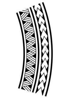 Maori Band Tattoo Design, Maori Armband Tattoo Design, Polynesian Armband Tattoo Design, Arm Band Tattoo Stencil, Arm Band Tattoo Designs, Whang Od