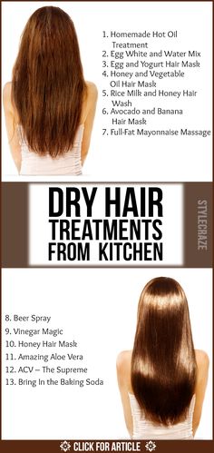 We all love to flaunt healthy and shiny tresses, right? Having dry hair messes with this dream! Dry hair remedy from the kitchen is the solution ... Dry Hair Remedy, Dry Hair Remedies, Yogurt Hair Mask, Banana Hair Mask, Banana For Hair, Lifeless Hair, Diy Hair Mask, Hair Treatments, Honey Hair