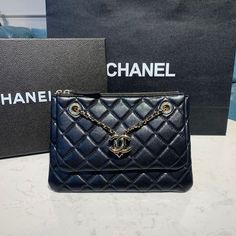 ChanelSmall Double Case Bag With Strap Black For Women Stylish Handbags, Luxury Products, Evening Clutch Bag, Tote Backpack, Chanel Handbags, Flap Bag, Black Handbags, Lambskin Leather, Fashion Handbags