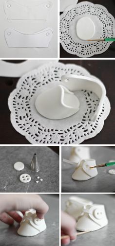 how to make paper plates that look like they have been cut out