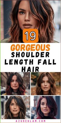 Embrace the season with 19 stunning shoulder-length fall hair 2024 stylesfeaturing fresh cuts and color ideas that range from rich brunettes to bright blondes and fiery redsThese styles are perfect for anyone looking to stay on trend with the latest color 2024 ideaswhether you're considering caramel highlights or a bold new colorGet inspired by these versatile and stylish fall hair options. Fall Hair Colors For Shoulder Length Hair, Medium Length Hair Fall 2024, Fall Medium Length Hair Color, Fall Hair Colors Shoulder Length, Hair Color Fall 2024 Brunette, Fall Hair 2024 Short, Red Hair For Fall 2024, Hair Color Trends For Fall 2024, Fall Hair Colors For Brunettes 2024