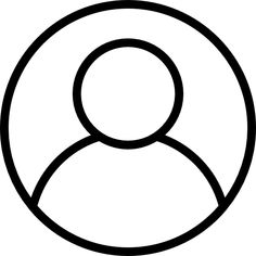 a black and white image of a person's face in a circle with the letter o