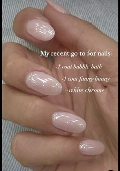 Bunny Nails, Milky Nails, Smink Inspiration, Funny Bunny, Neutral Nails, Dipped Nails, Bridal Nails, Minimalist Nails, Dream Nails