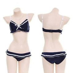 Navy Girl, Cute Bathing Suits, Swimming Outfit, Lemon Dress, Cute Swimsuits, Cute Bikinis, Summer Style Casual, Polyester Top, Cute Fashion