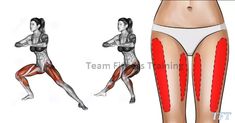 an image of a woman doing exercises with her legs and butts showing the muscles