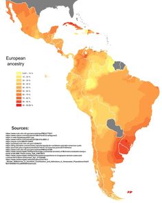 the map shows where people live in each country