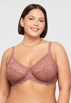 Muse Full Cup Lace Bra – Montelle Intimates Designer Bra, Full Cup Bra, Sport Bra Top, The Muse, Full Coverage Bra, Cup Bra, Mesh Bag, Stretch Lace, Lace Bra