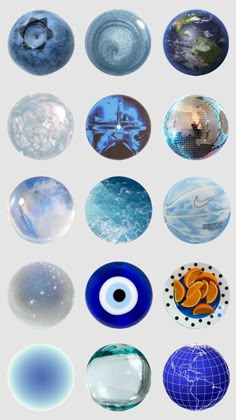 many different types of glass objects are shown in this image, and there is no image to describe