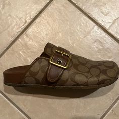 Reposhing This Item I Purchased From @Shauntay7. Loved It, But Too Chunky For My Liking, Excellent Condition, Fit Usw-9-9.5 Coach Shoes, Slip Ons, Slide Sandals, Loafer Shoes, Clogs, Men's Shoes, Loafers, Slip On, Man Shop