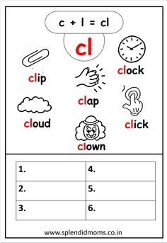 a worksheet for beginning with the letter c and numbers 1, 2, 4, 5