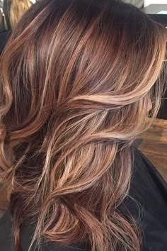 Copper Blonde Highlights, Sandy Brown Hair, Brown To Blonde Balayage, Chestnut Brown Hair, Copper Blonde, Blond Balayage, Brown Hair With Blonde Highlights